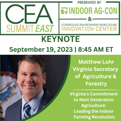 Matthew Lohr Virginia Secretary of Agriculture & Forestry