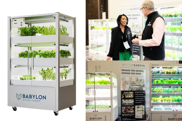Babylon Microfarms STEM Garden at Indoor Ag-Con