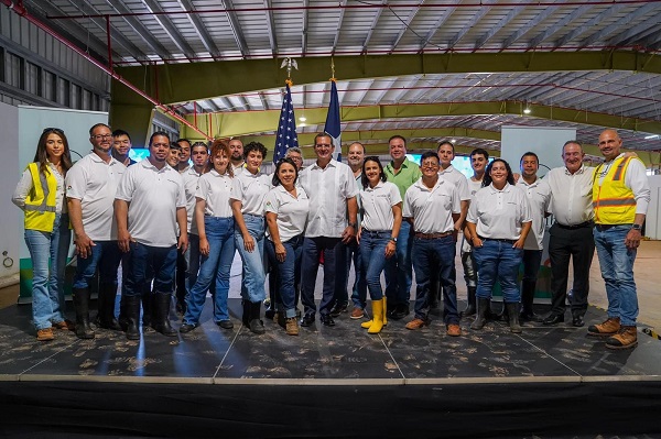 Campo Caribe Team with Puerto Rico Governor Pedro Pierluisi